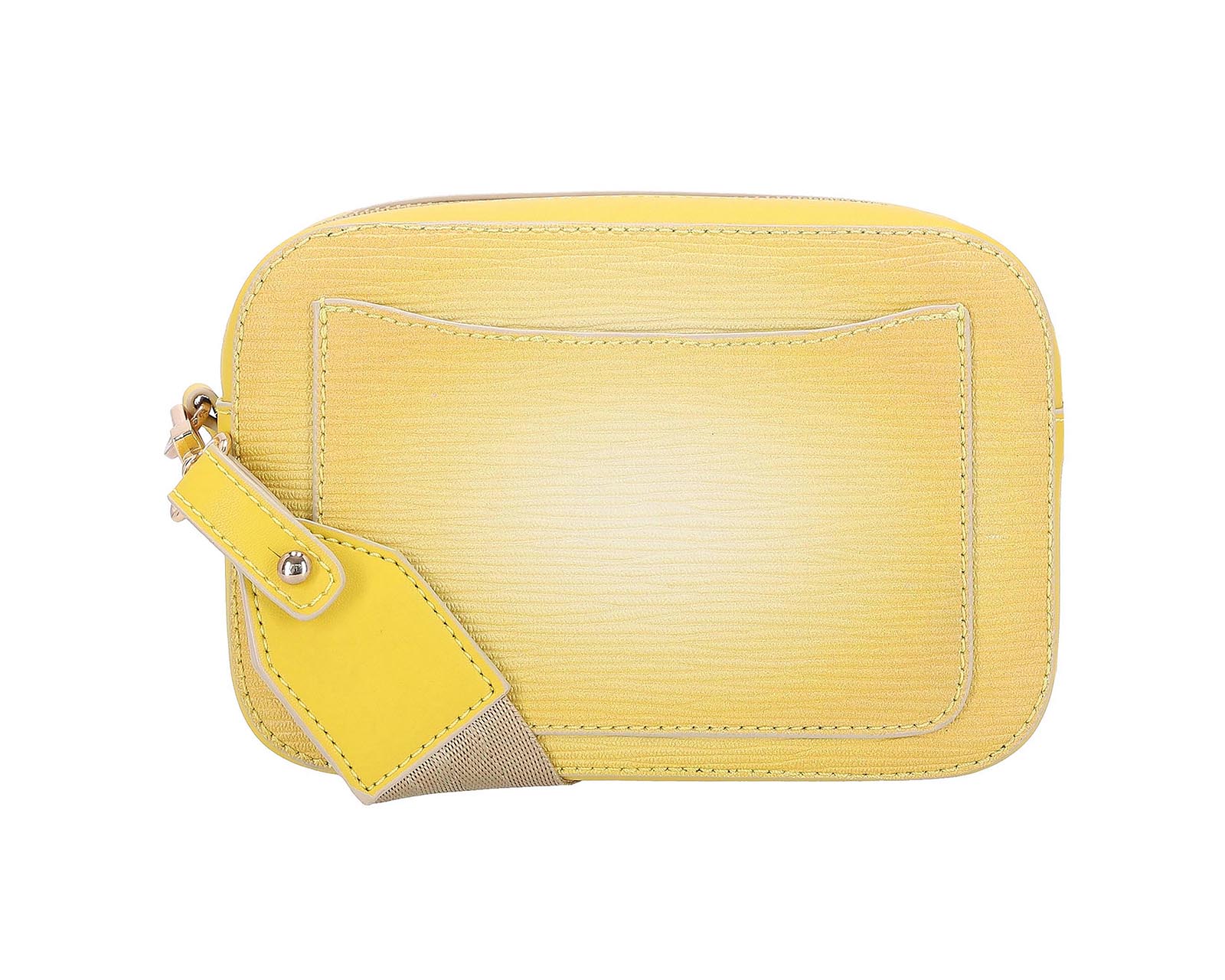 Foto 3 pulgar | Bolsa Crossbody Westies Hbmikeelwe color Amarillo Sintético