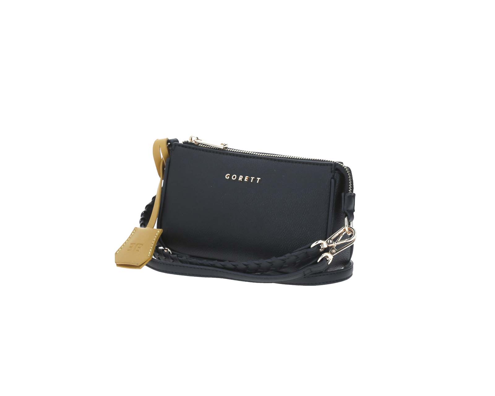 Foto 3 pulgar | Bolso De Dama Crossbody Chico Gorett Negro Kleopa