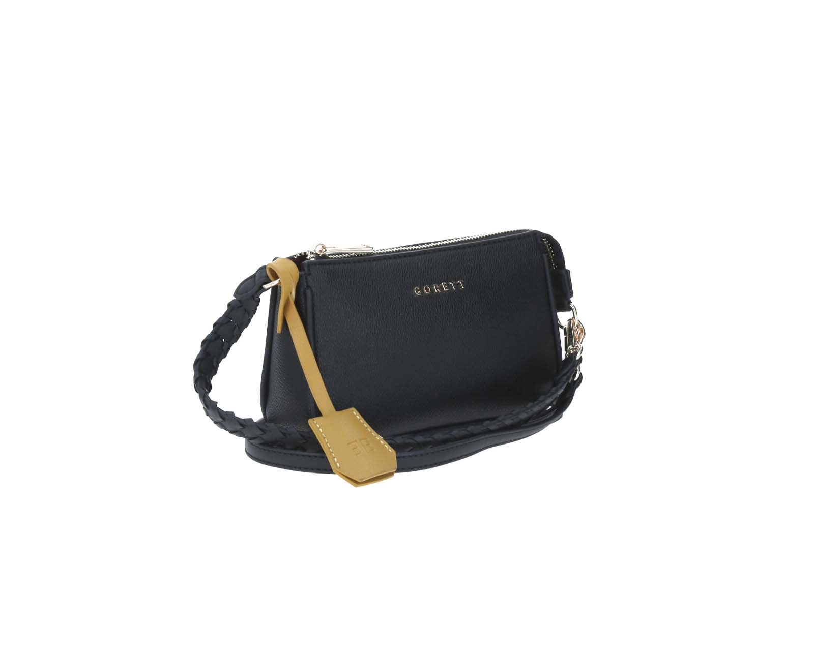 Foto 8 pulgar | Bolso De Dama Crossbody Chico Gorett Negro Kleopa