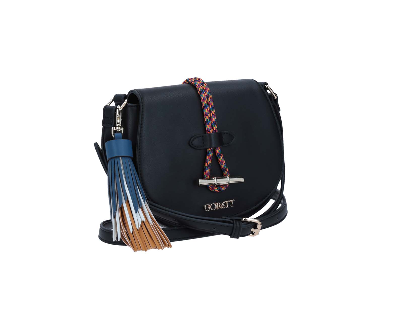 Foto 5 pulgar | Bandolera De Dama Crossbody Chico Gorett Negro Saidi