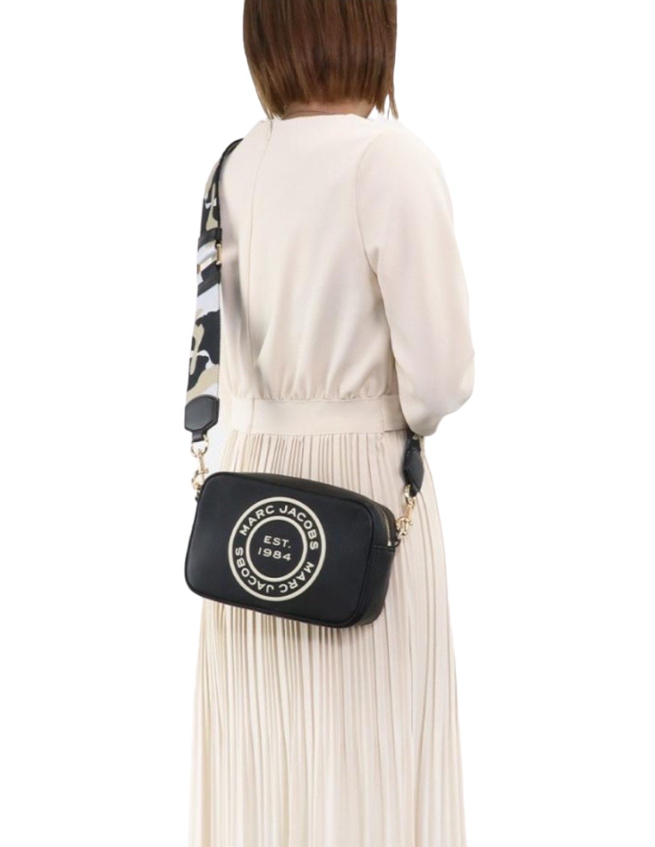 Foto 7 pulgar | Bolsa Marc Jacobs FLASHBLACK color Negro Signet Flash Black Strap Camo