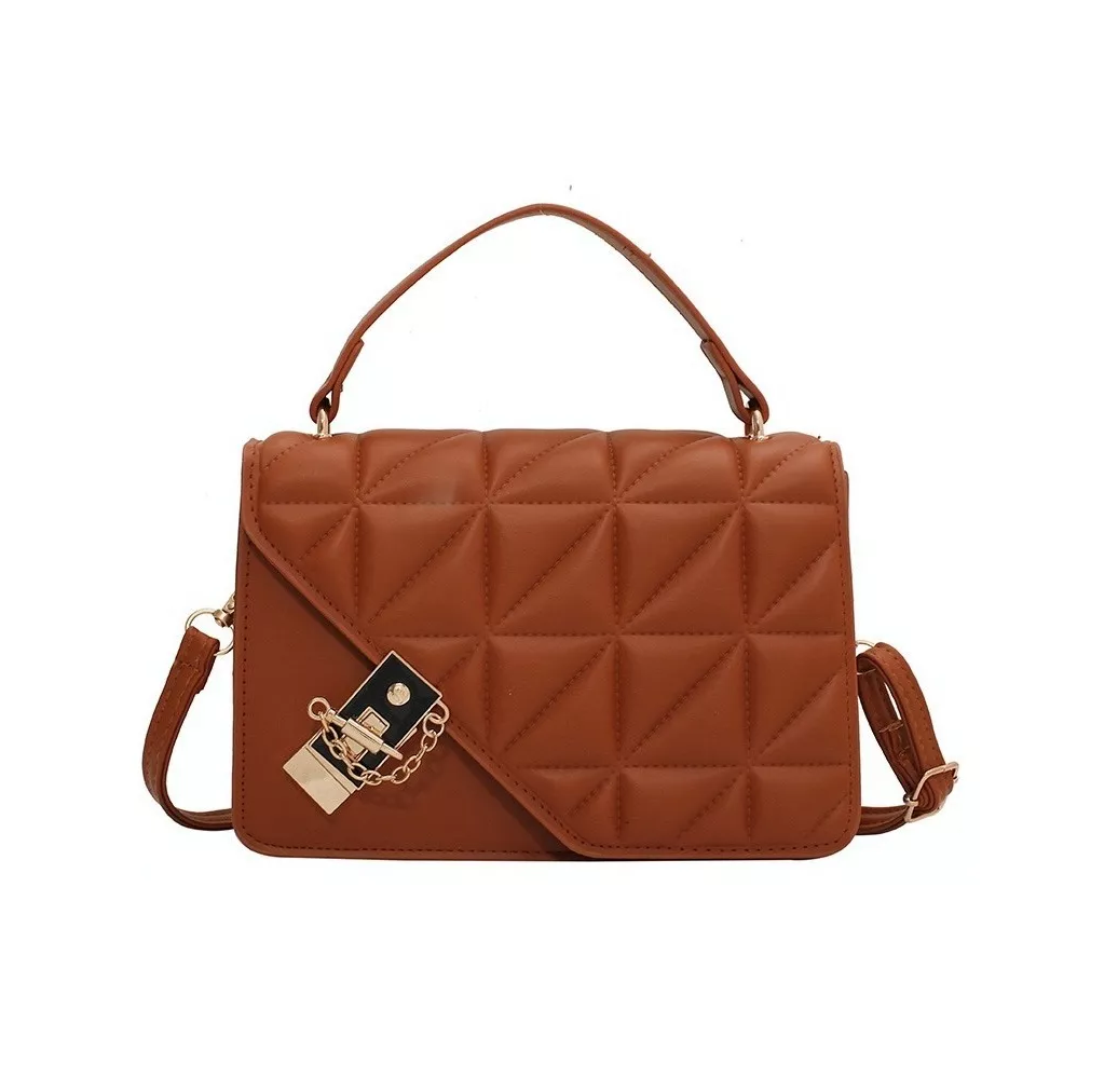 Foto 2 pulgar | Bolsa de Hombro Belug color Marrón para Mujer