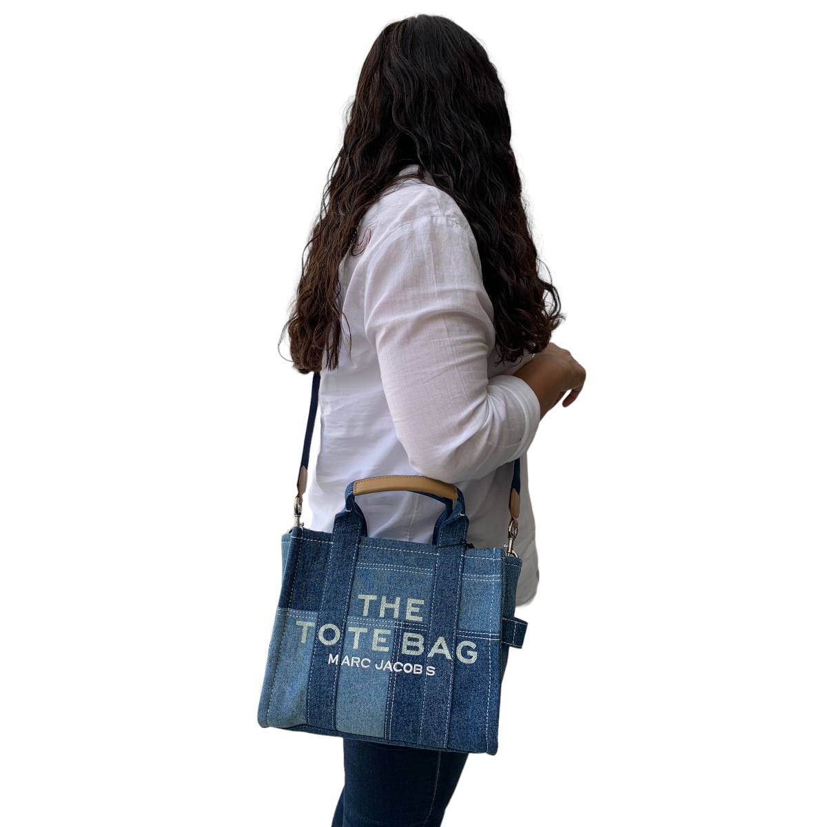 Foto 5 | Bolsa Marc Jacobs Totemjmez color Azul para Mujer