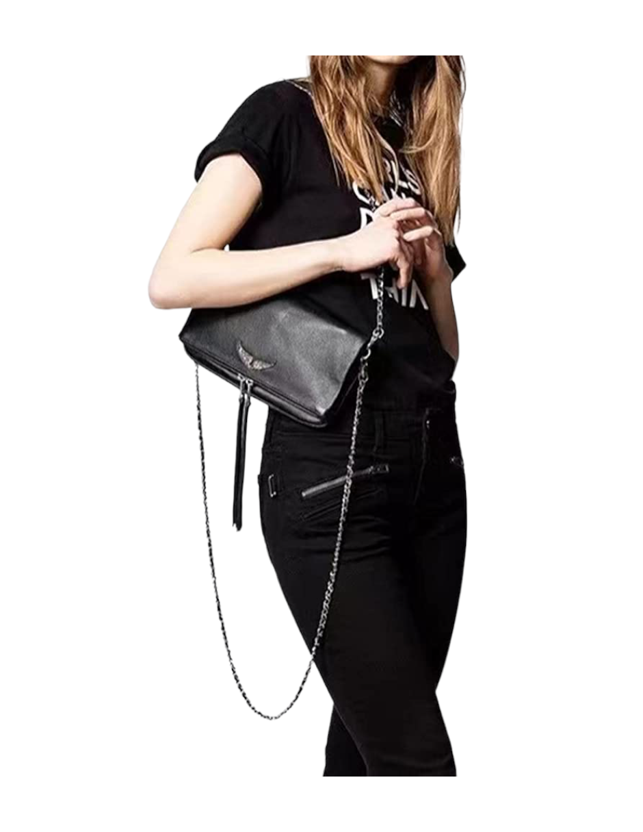Foto 6 pulgar | Crossbody Zadig & Voltaire Negra