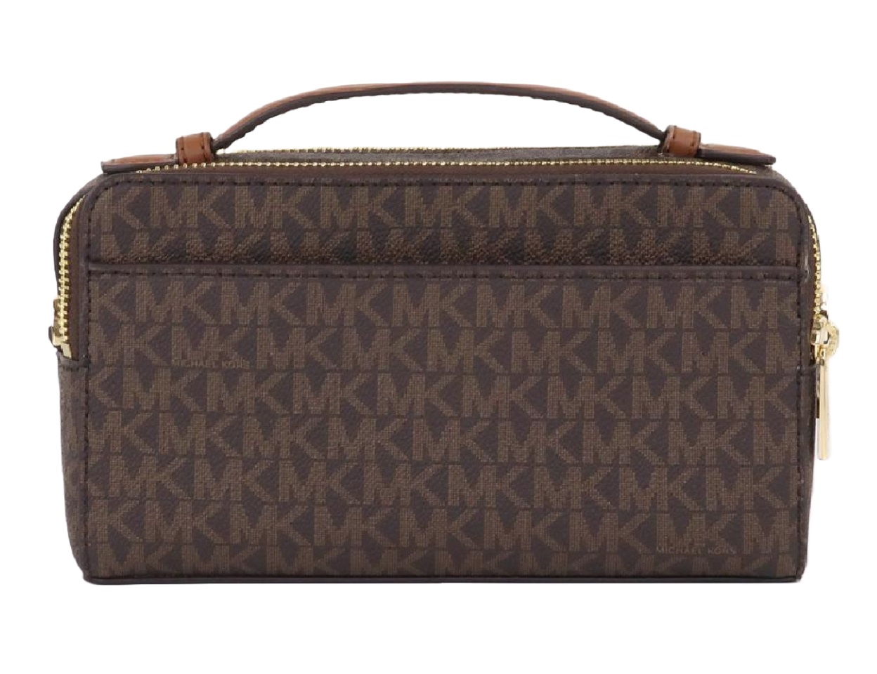 Foto 3 pulgar | Bolsa Michael Kors Jet Set Item Zip Crossbody 35f2gttc2b Café