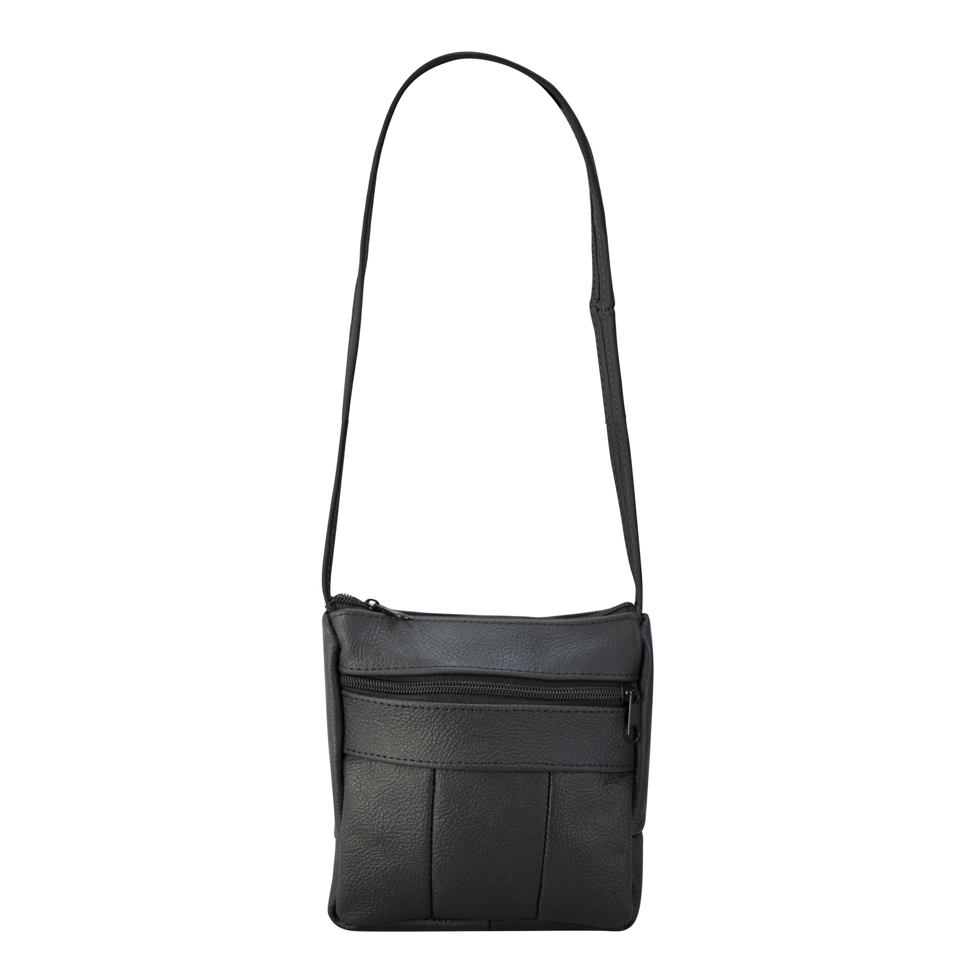 Mariconera Nueva Imagen Beirut color Negro Piel para Dama