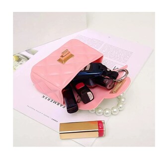 Foto 4 | Bolso Pequeño Belug color Rosa
