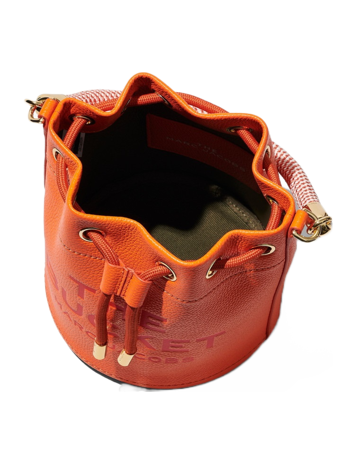 Foto 5 pulgar | Bolsa Marc Jacobs The Bucket Naranja