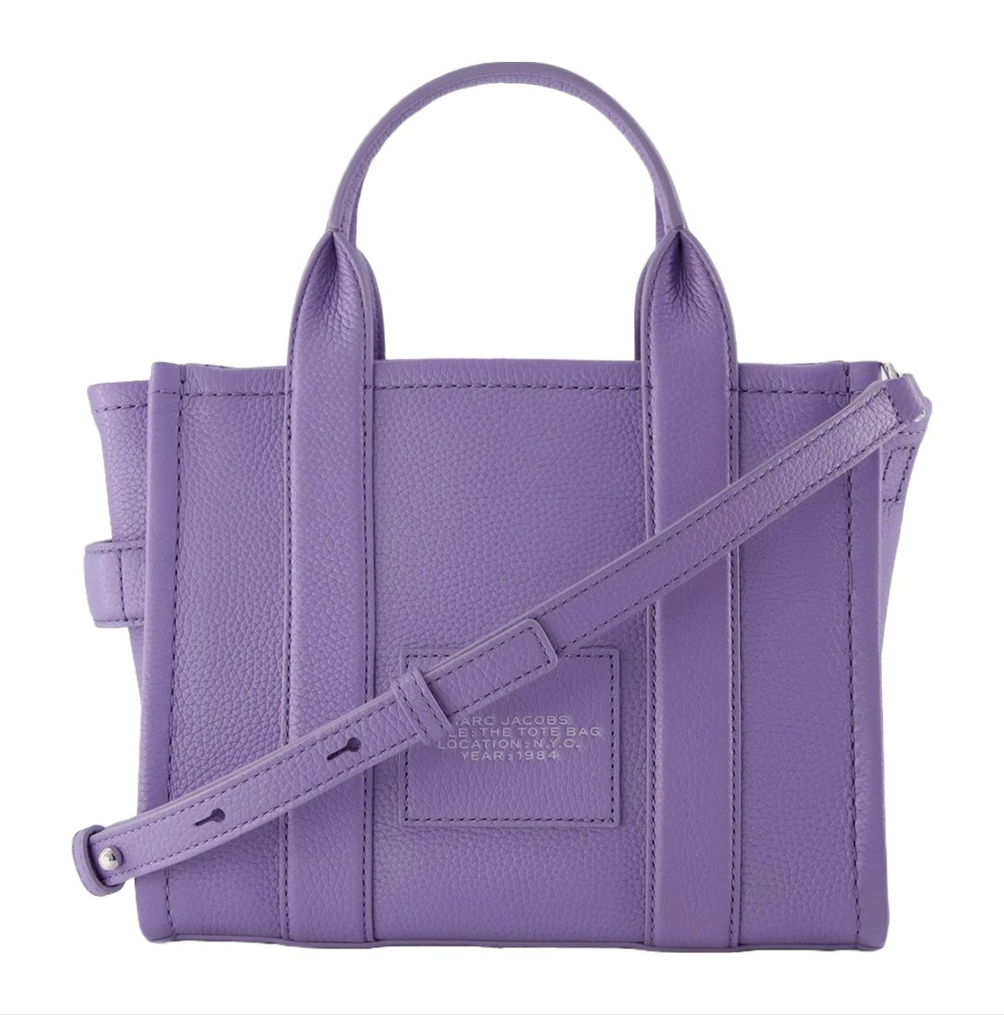 Foto 3 pulgar | Bolsa Mini Tote Marc Jacobs H009L01SP21 568 color Púrpura