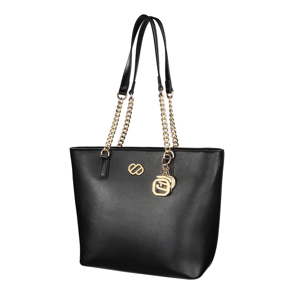 Foto 3 pulgar | Bolsa Tote Enso Eb310ttb color Negro para Mujer
