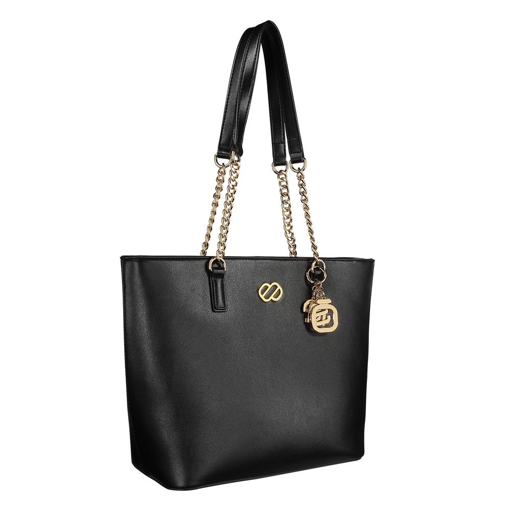 Foto 4 pulgar | Bolsa Tote Enso Eb310ttb color Negro para Mujer