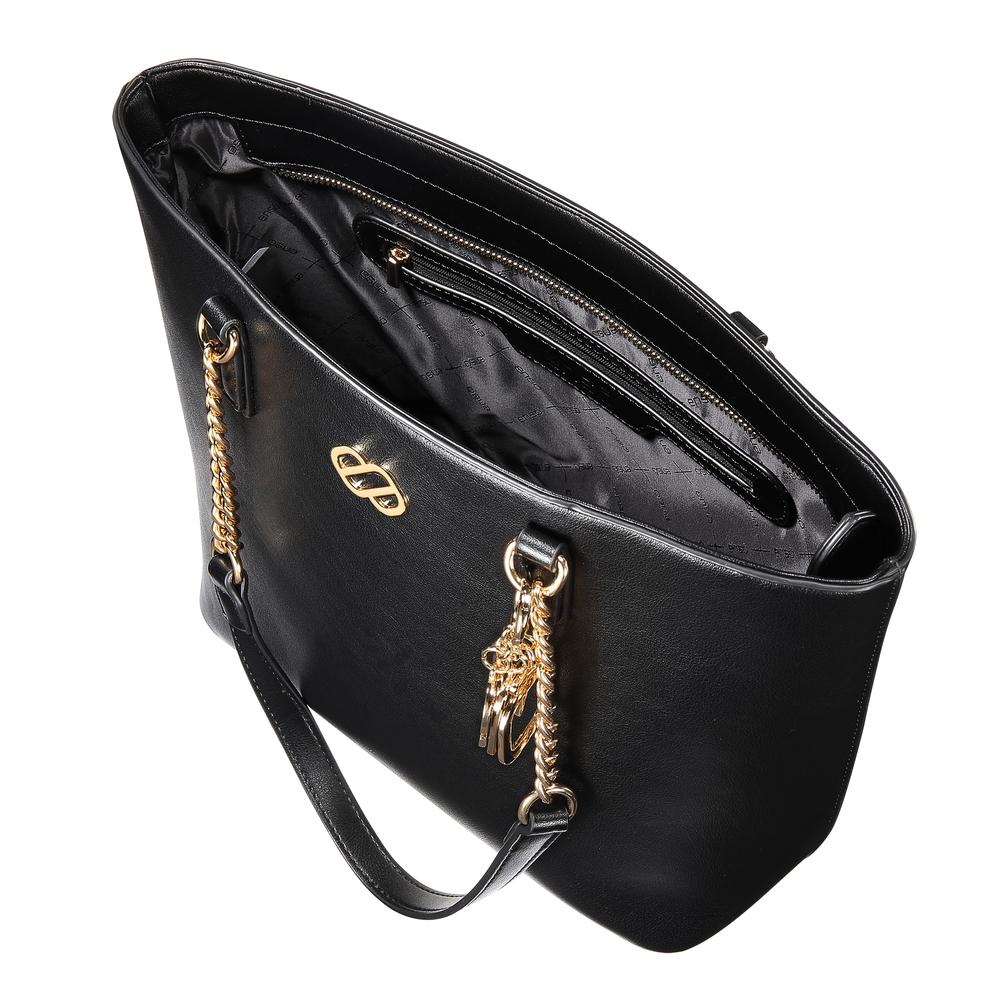 Foto 6 pulgar | Bolsa Tote Enso Eb310ttb color Negro para Mujer