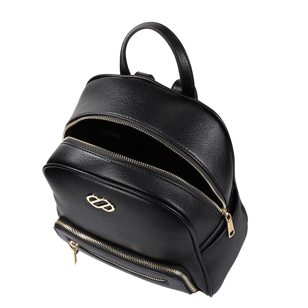Foto 4 pulgar | Bolsa Backpack Para Mujer Enso Eb301bpb Color Negro Beige
