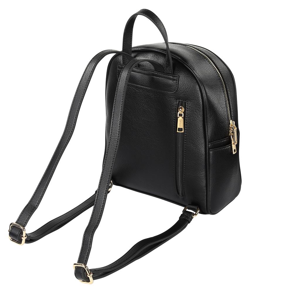 Foto 5 pulgar | Bolsa Backpack Para Mujer Enso Eb301bpb Color Negro Beige