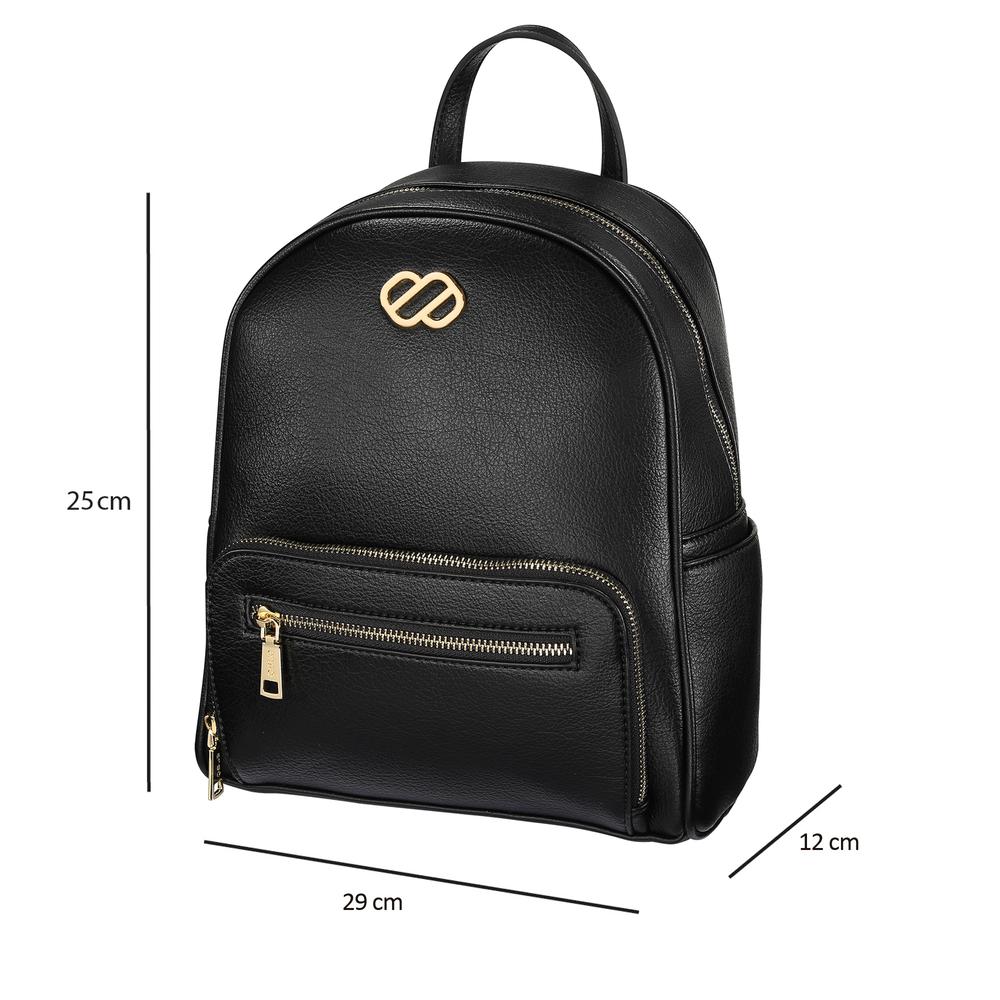 Foto 7 pulgar | Bolsa Backpack Para Mujer Enso Eb301bpb Color Negro Beige