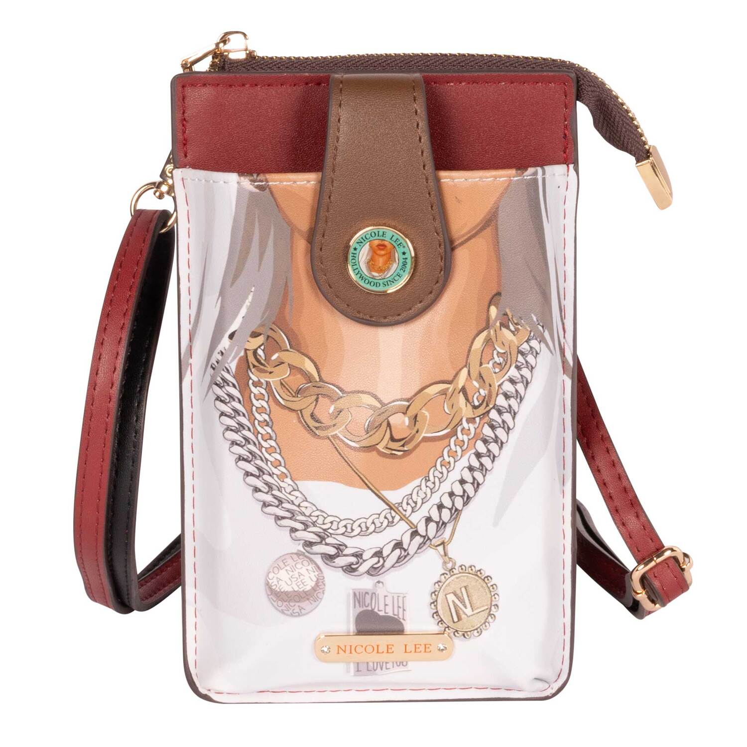 Bolsa Portacelular Nicole Lee Kira Multicolor Goddess Of Love