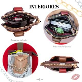 Foto 4 | Bolsa Portacelular Nicole Lee Kira Multicolor Goddess Of Love