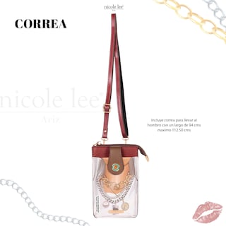 Foto 6 | Bolsa Portacelular Nicole Lee Kira Multicolor Goddess Of Love
