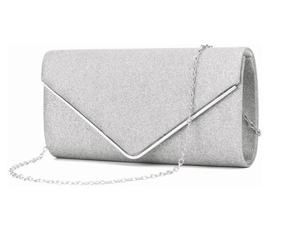 Foto 1 | Bolsa de Noche Funbu Plateada
