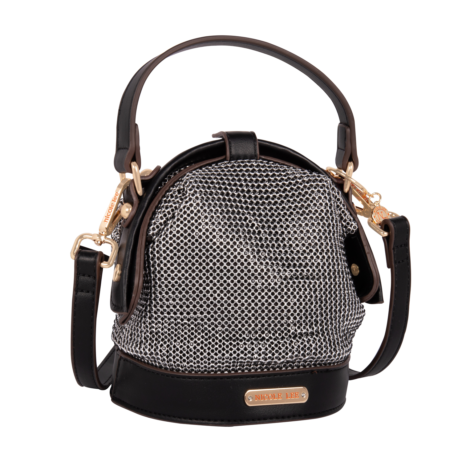 Foto 2 pulgar | Mini Bolsa Marca Nicole Lee Bianca De Fiesta Negro