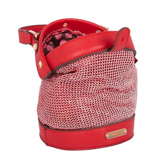 Foto 3 | Mini Bolsa Marca Nicole Lee Bianca De Fiesta Rojo