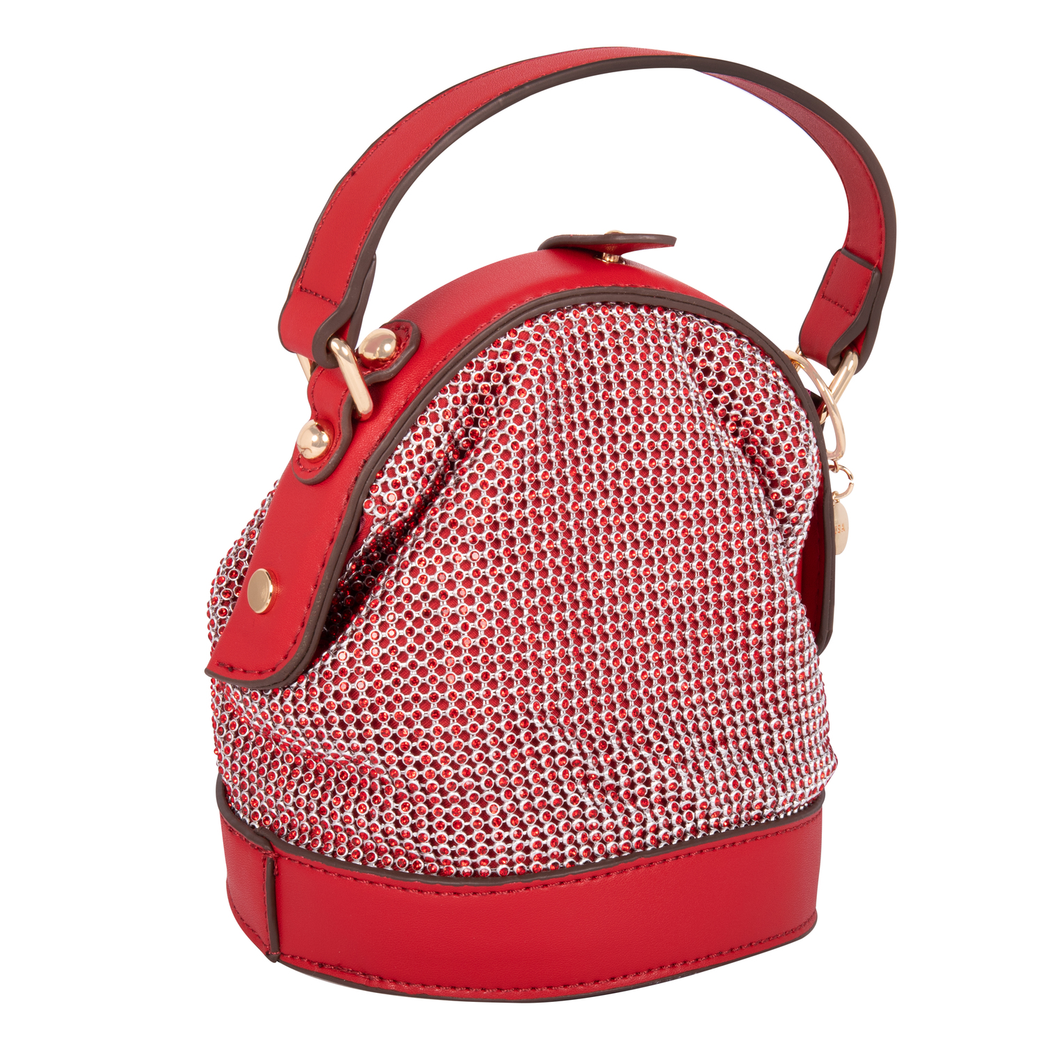 Foto 5 pulgar | Mini Bolsa Marca Nicole Lee Bianca De Fiesta Rojo