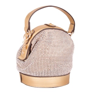 Foto 4 | Mini Bolsa Marca Nicole Lee Bianca De Fiesta Gold