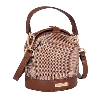Foto 1 | Mini Bolsa Marca Nicole Lee Bianca De Fiesta Café