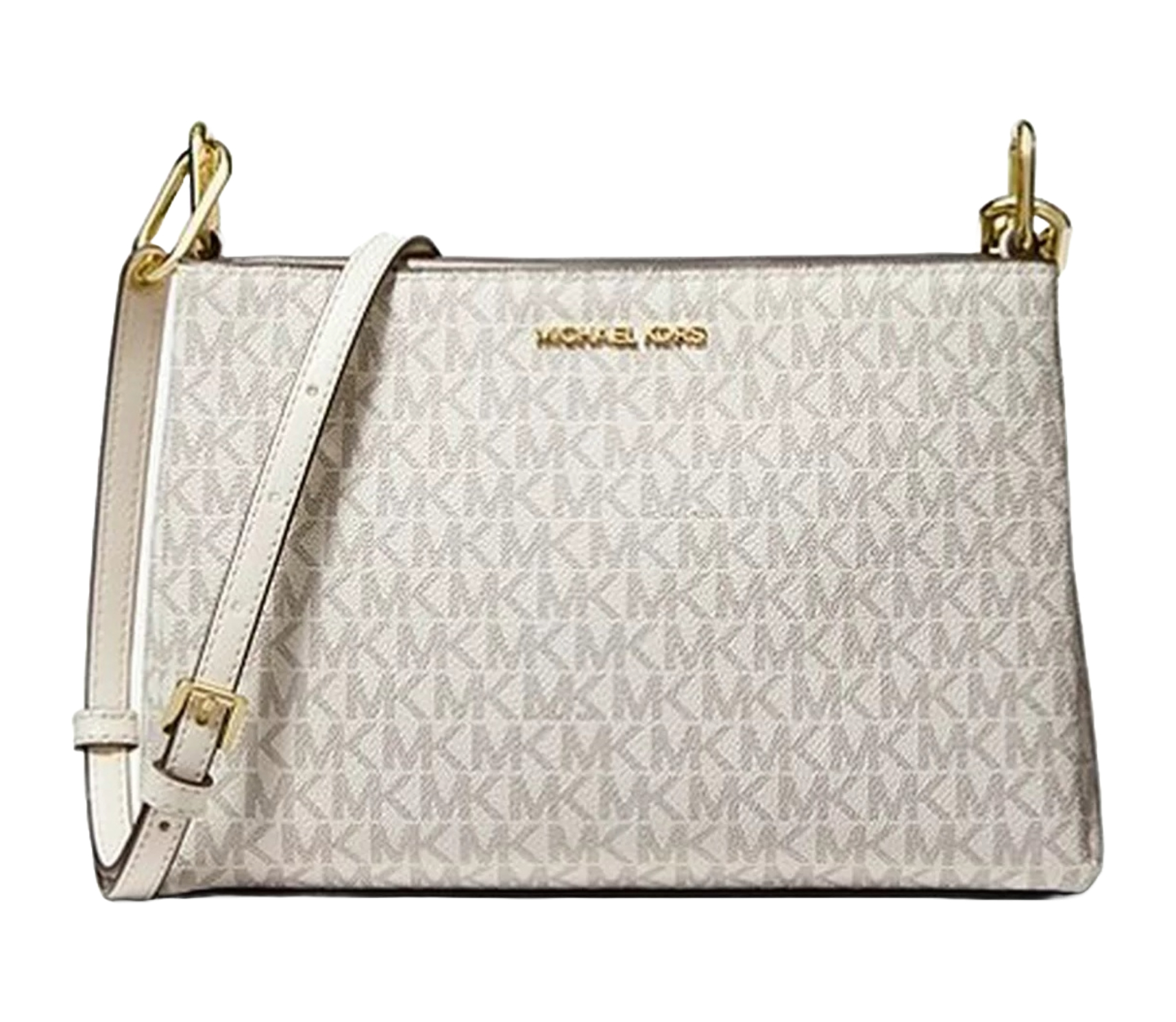 Bolsa Michael Kors Trisha Crossbody 35h1g9tc8b Blanco