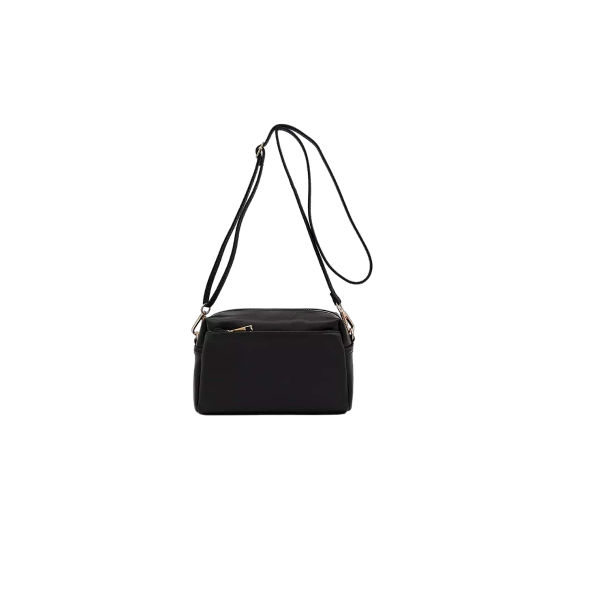 Bolso Crossbody Para Mujer Con Bolsillo Moda Negro $559