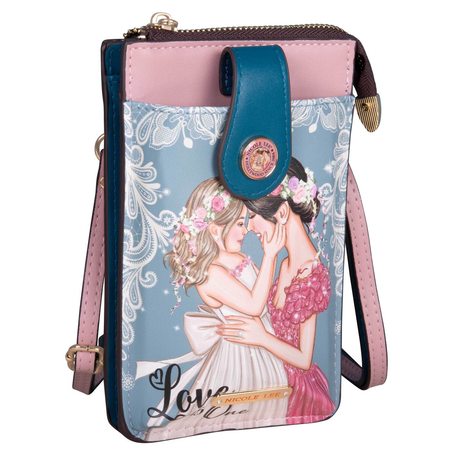 Foto 2 pulgar | Bolsa Porta Celular Nicole Lee Kira Dreaming Together