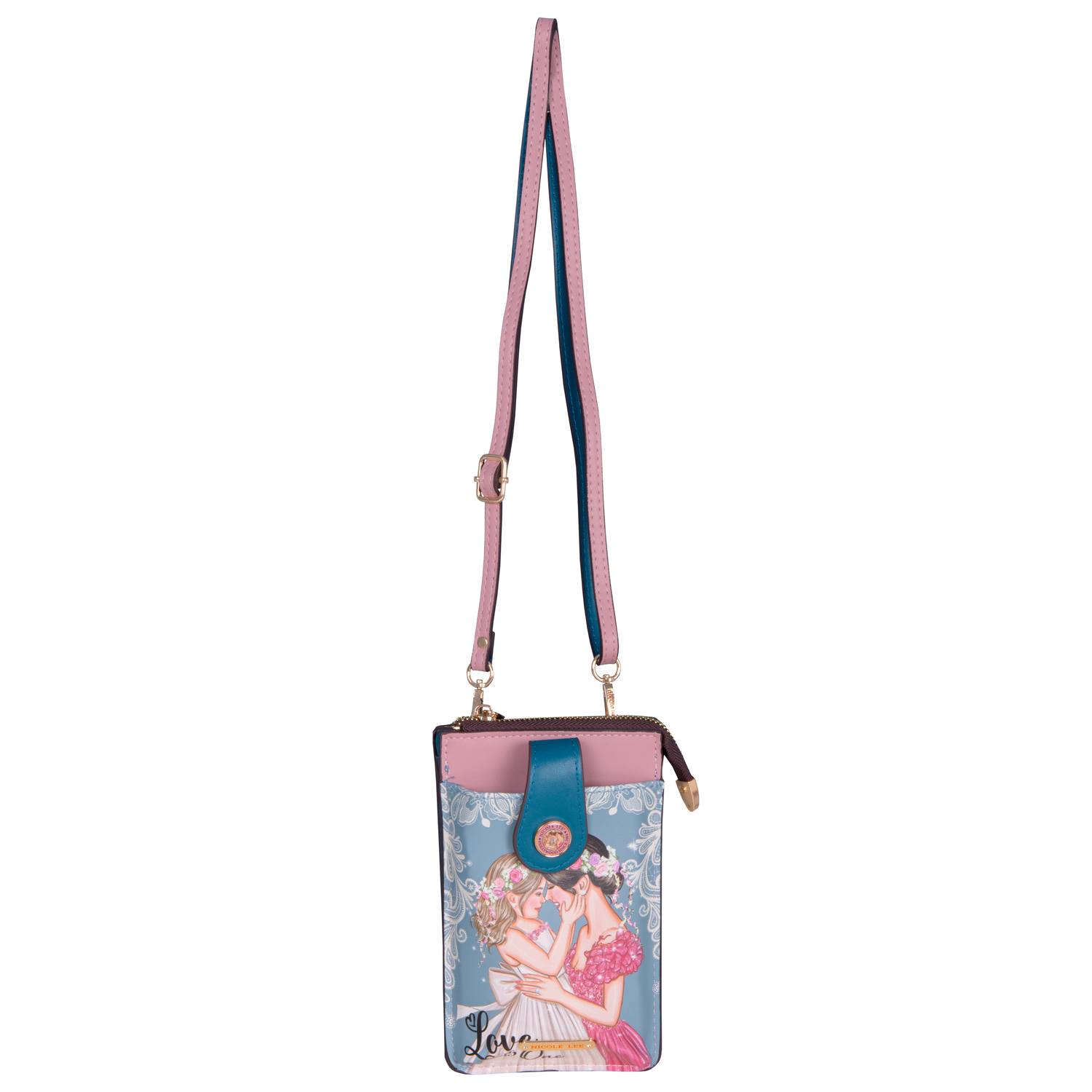 Foto 6 pulgar | Bolsa Porta Celular Nicole Lee Kira Dreaming Together