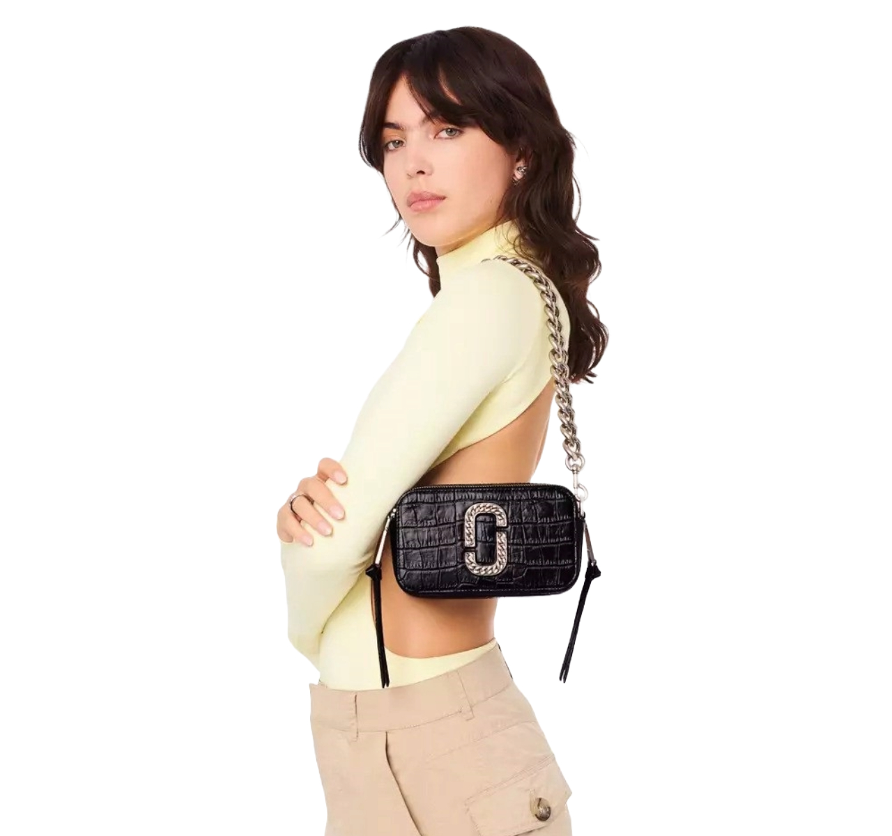 Foto 5 pulgar | Bolsa Marc Jacobs Snapshot H154l01sp22 001 Negro