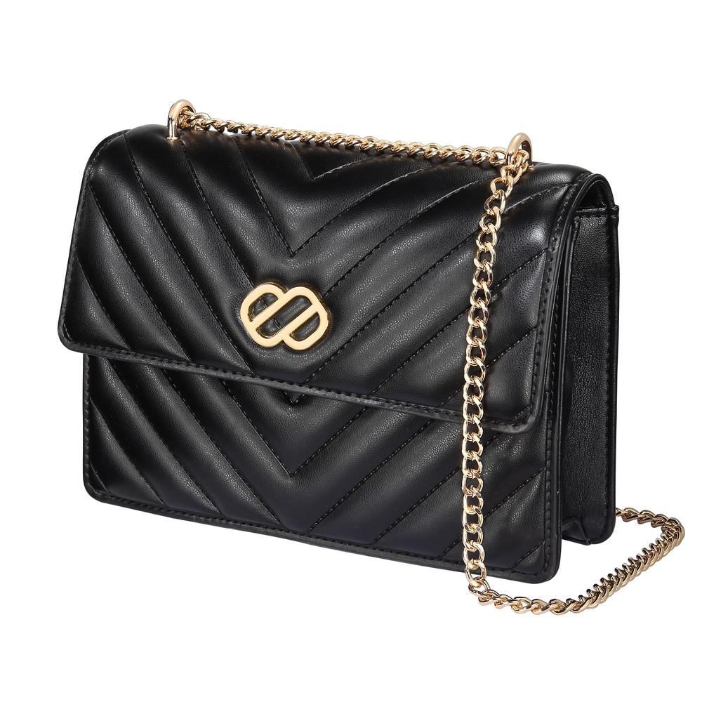 Bolsa Crossbody Para Mujer Enso Eb308cbb Color Negro Color Negro