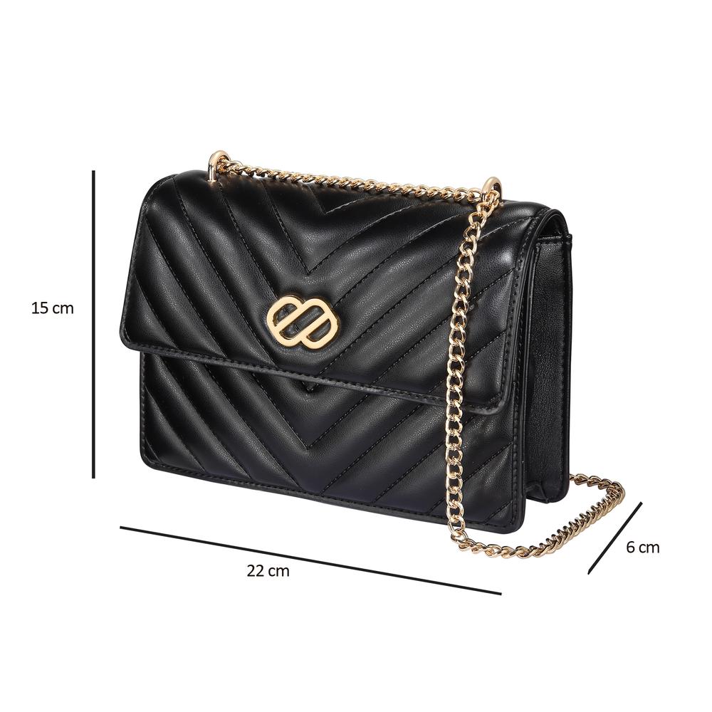 Foto 7 pulgar | Bolsa Crossbody Para Mujer Enso Eb308cbb Color Negro Color Negro