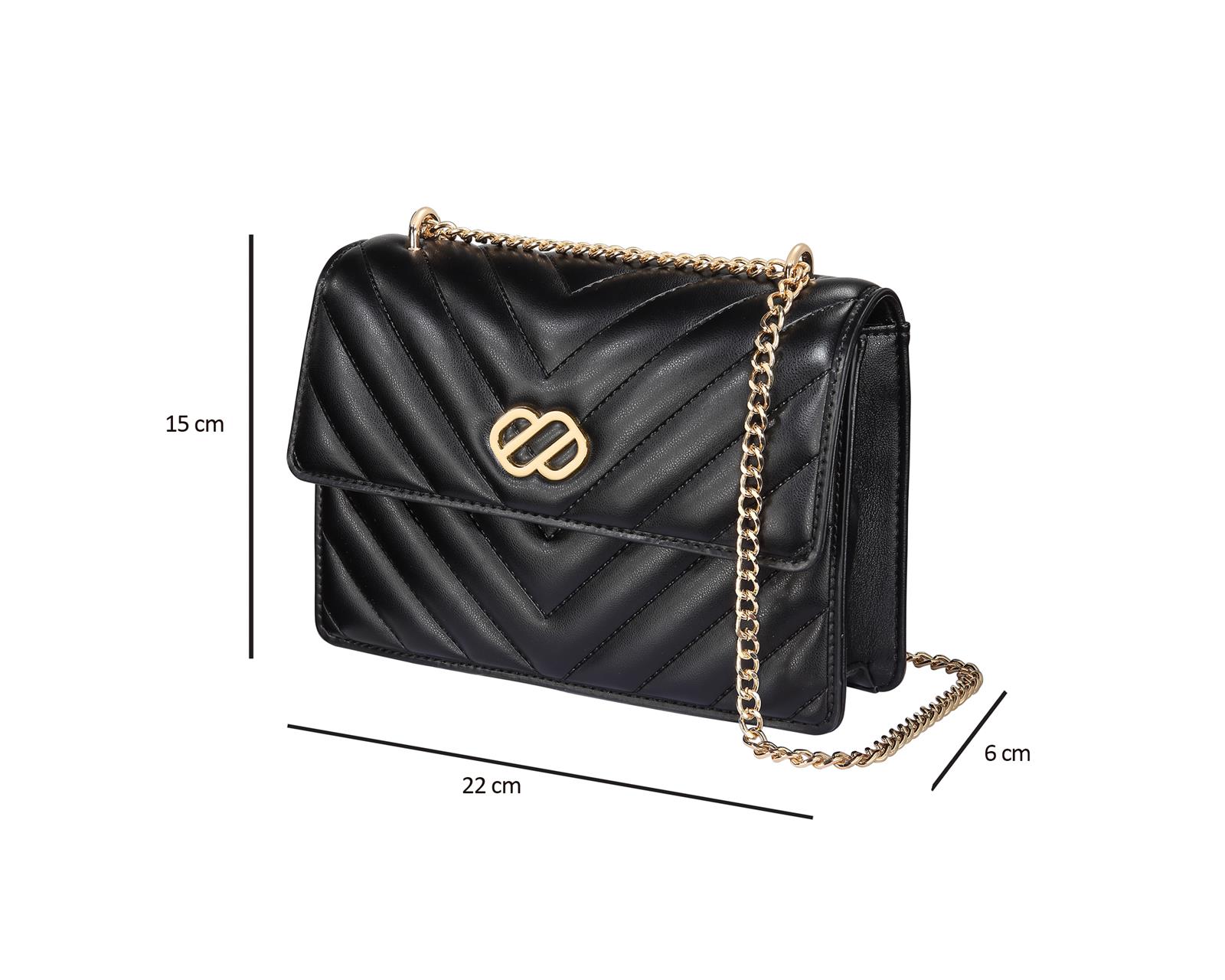 Foto 9 pulgar | Bolsa Crossbody Para Mujer Enso Eb308cbb Color Negro Color Negro