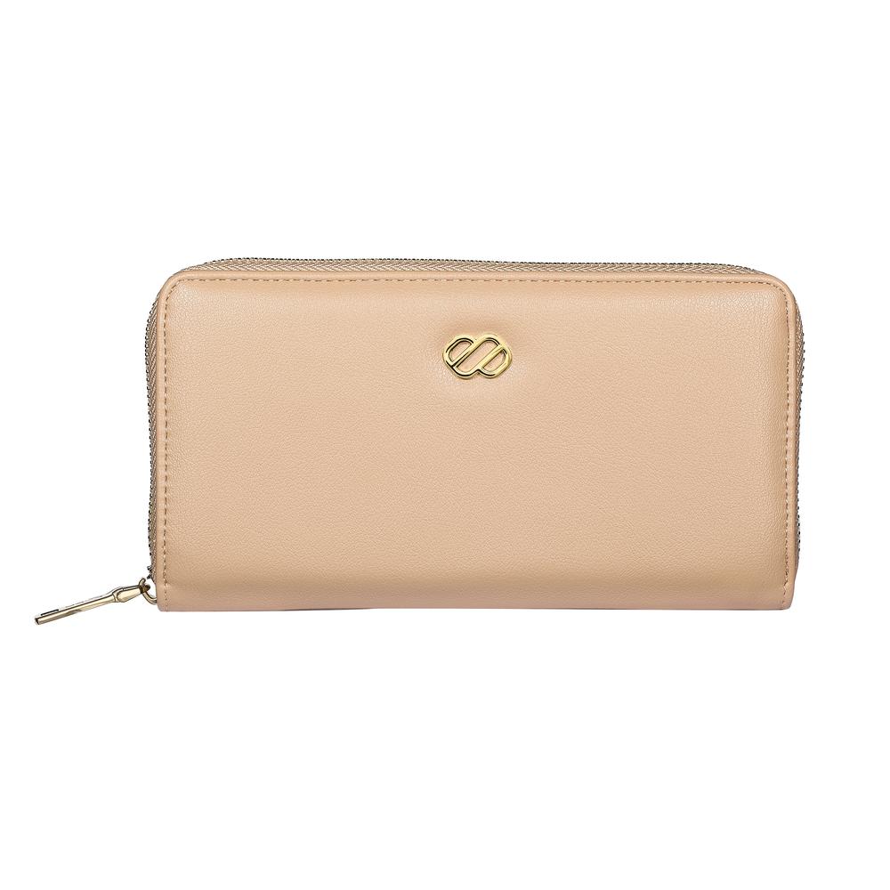 Bolsa Cartera Para Mujer Enso Eb316wln Color Nude Color Beige