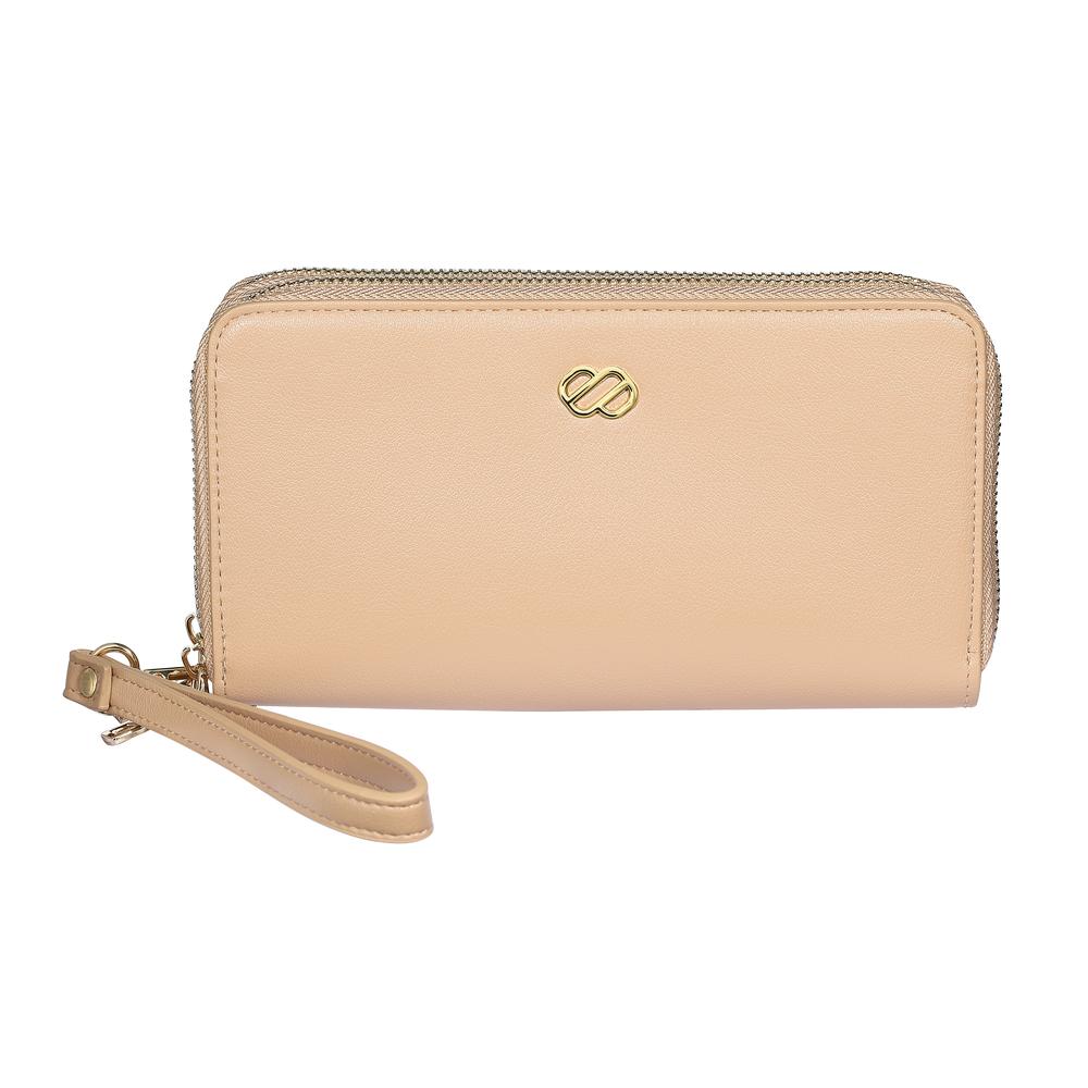 Bolsa Cartera Para Mujer Enso Eb319wln Color Nude Beige
