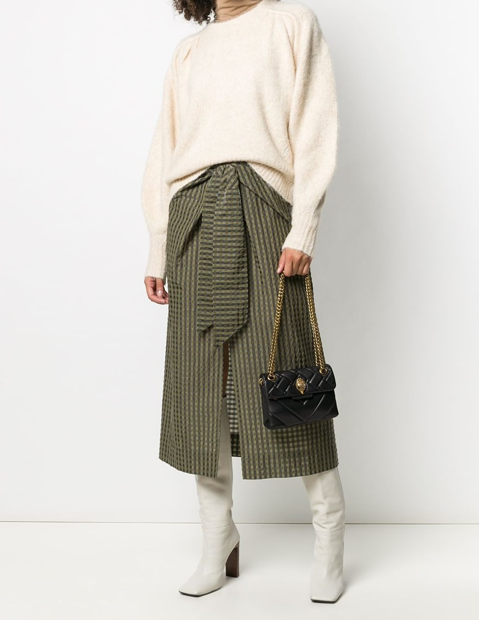Foto 4 | Bolsa Kurt Geiger Negra para Mujer