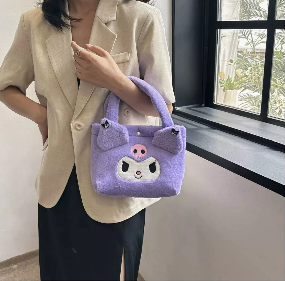 Foto 6 pulgar | Bolsa Felpa Sanrio My Melody A