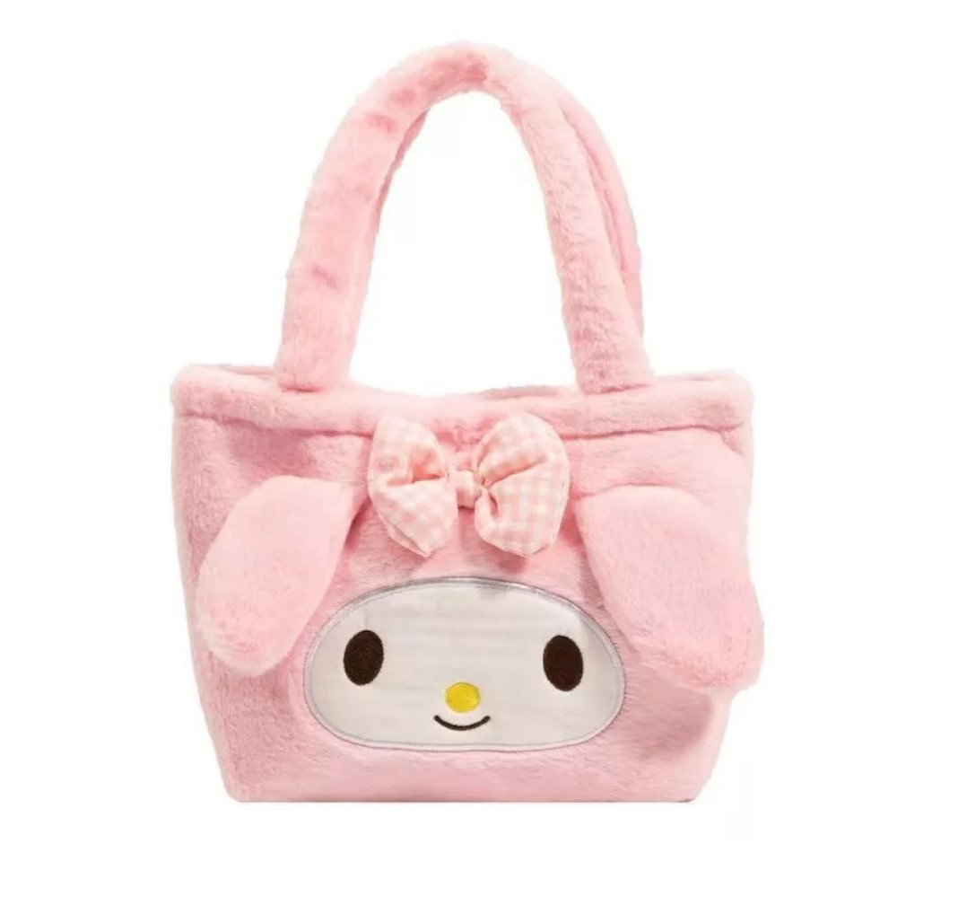 Foto 7 pulgar | Bolsa Felpa Sanrio My Melody A