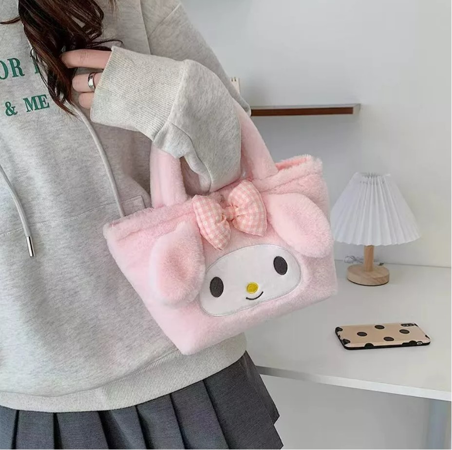 Foto 8 pulgar | Bolsa Felpa Sanrio My Melody A