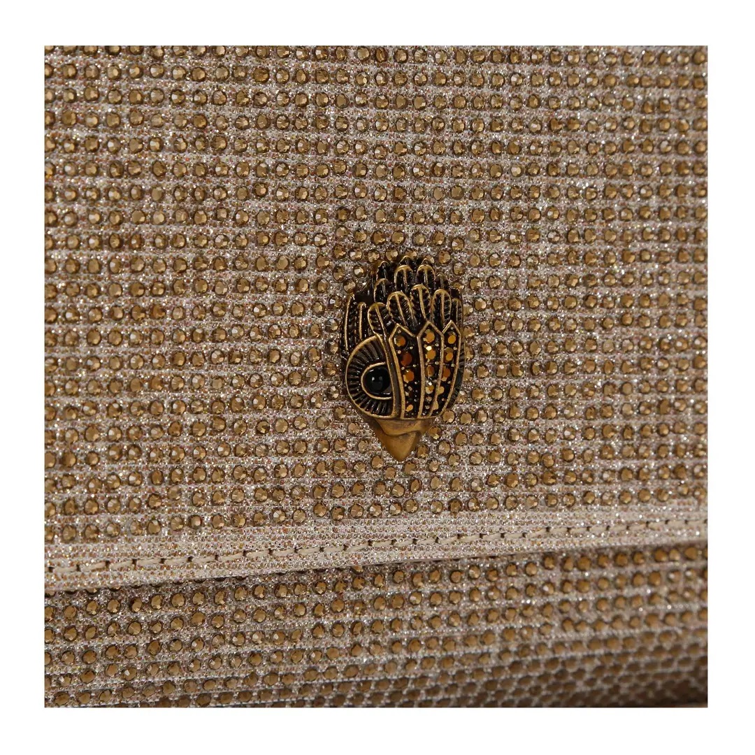 Foto 5 pulgar | Clutch para Mujer Kurt Geiger Dorado