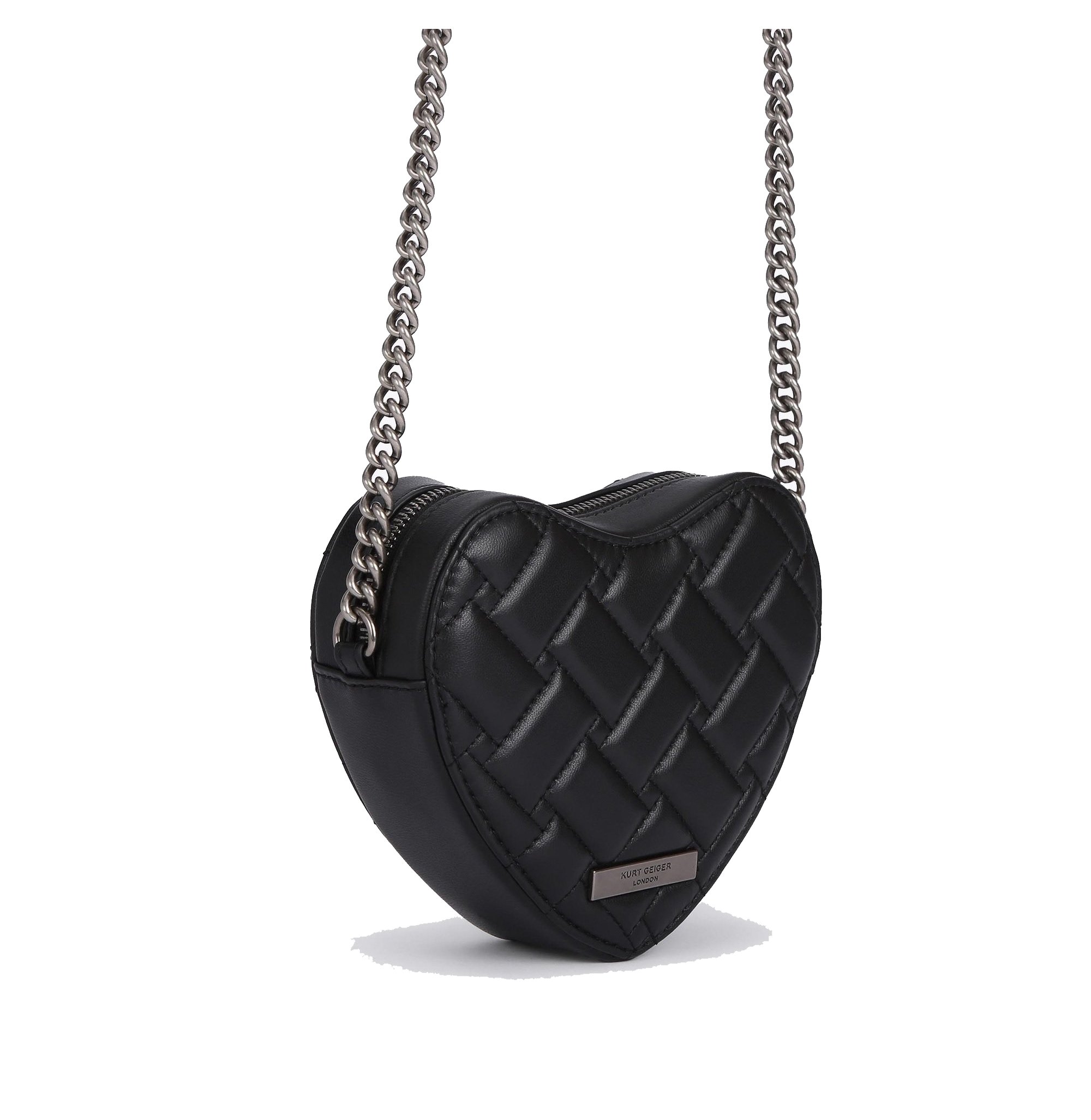 Foto 3 | Bolsa para Mujer Kurt Geiger Heart Negra