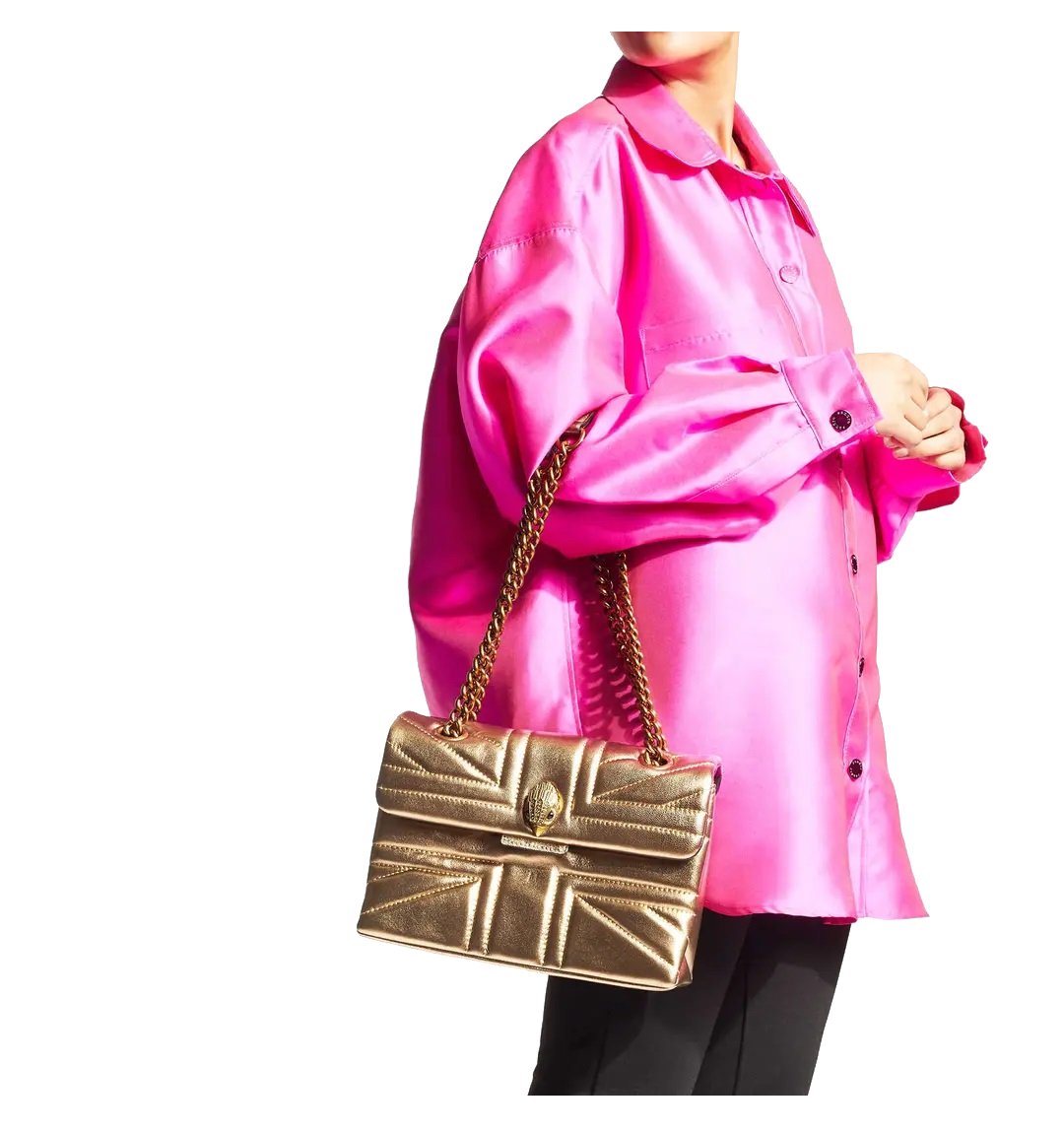 Foto 4 | Crossbody Kurt Geiger Kensington Dorada