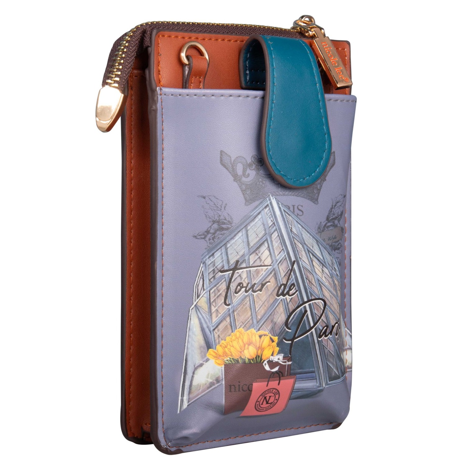 Foto 4 | Bolsa Porta Celular Nicole Lee Kira Tour De Paris