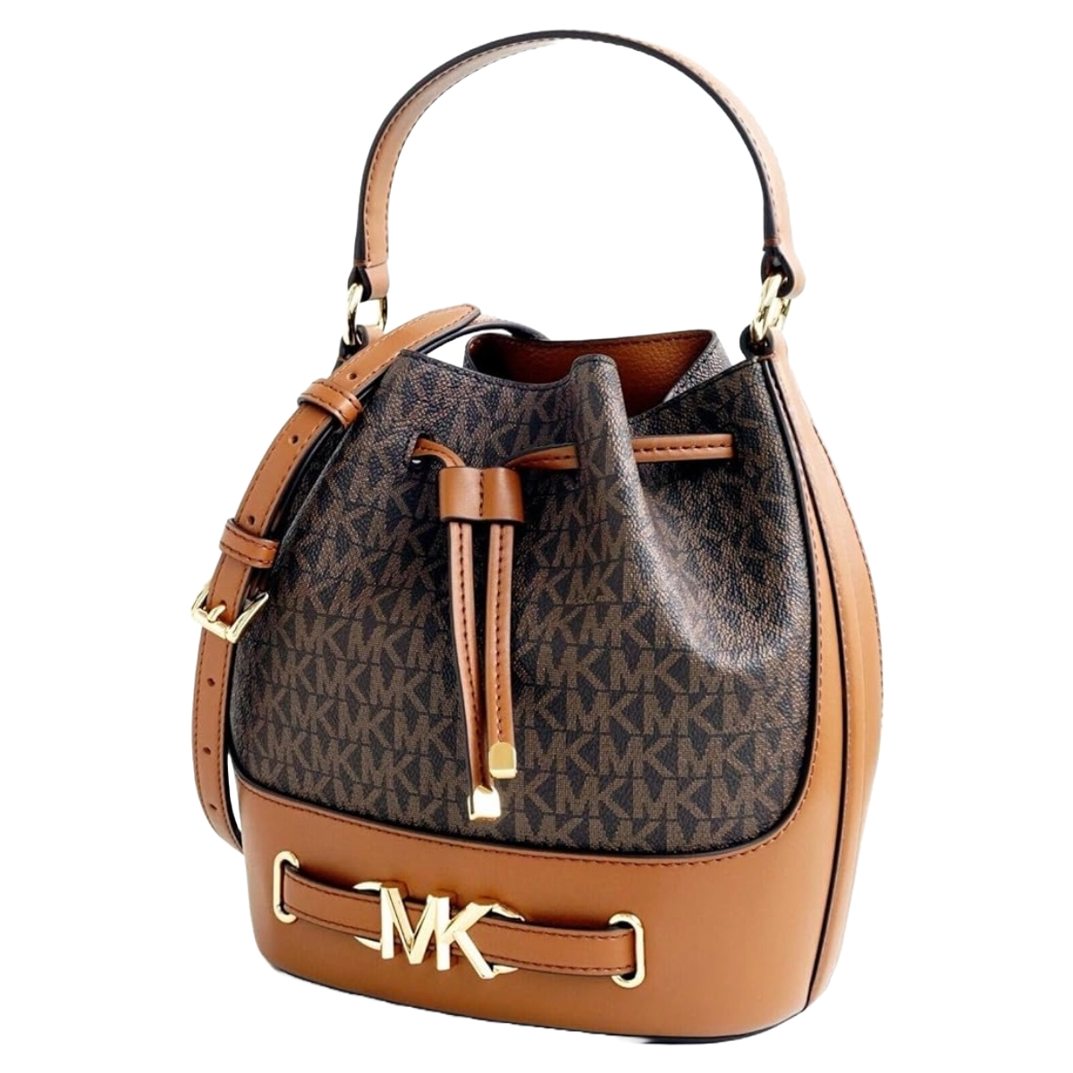 Foto 3 pulgar | Bolsa Michael Kors Reed Bucket 35s3g6rm8b Café