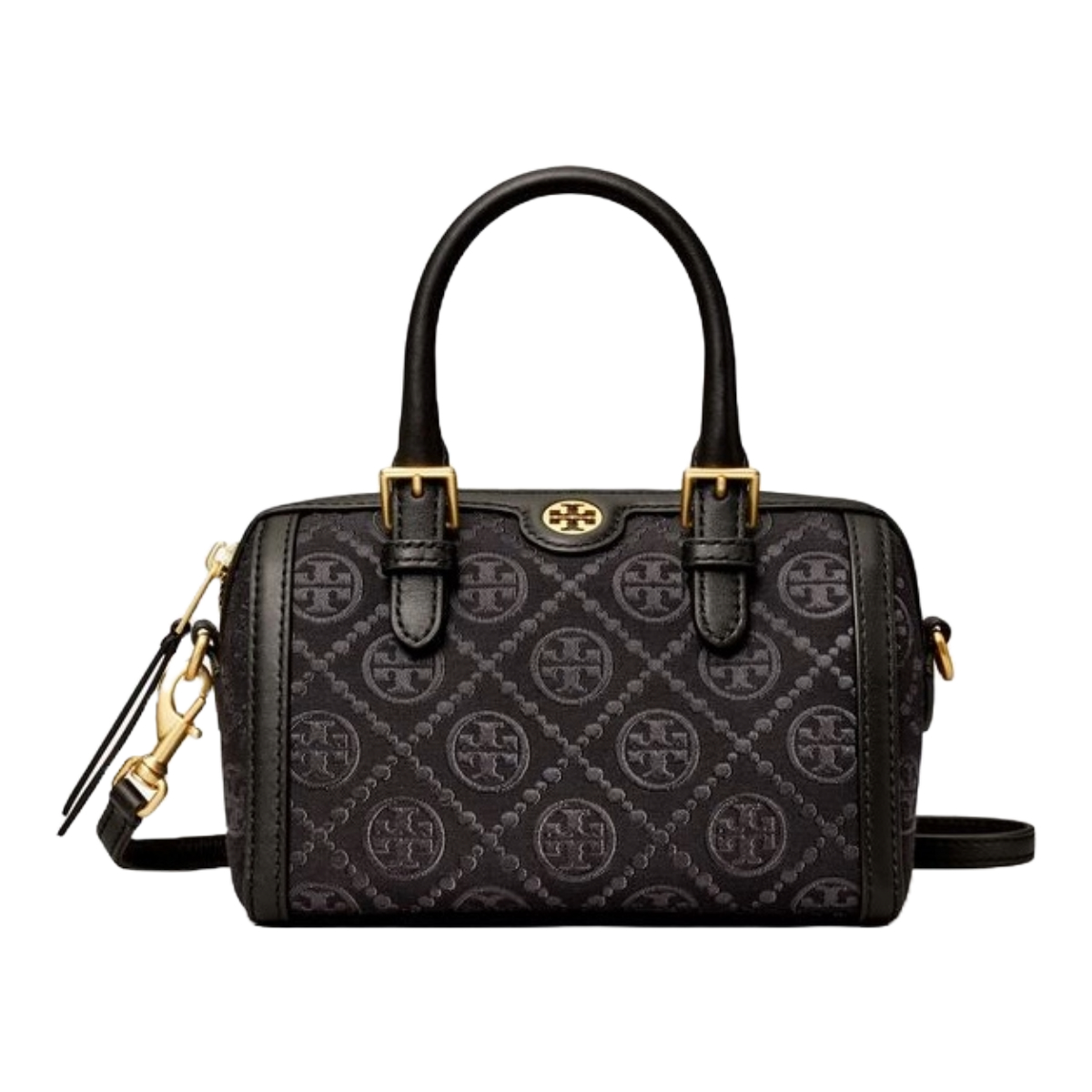 Foto 3 pulgar | Bolsa Tory Burch Mini T Barrel 152131 001 Negro