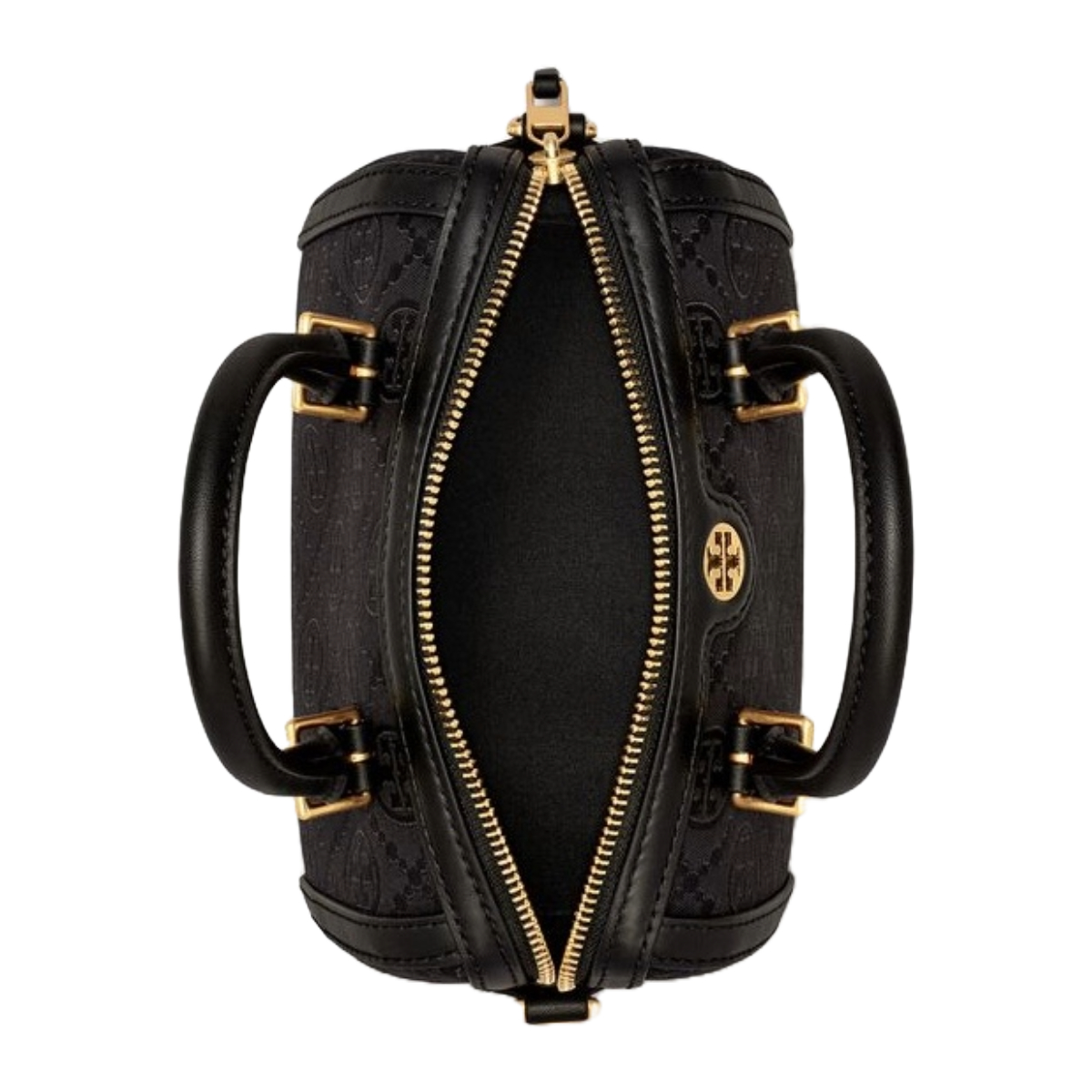 Foto 4 pulgar | Bolsa Tory Burch Mini T Barrel 152131 001 Negro