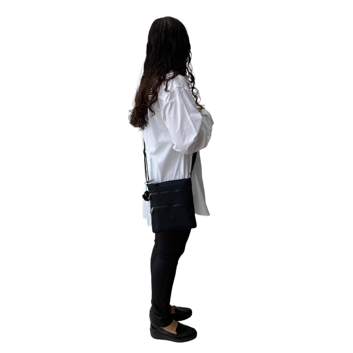 Foto 4 | Crossbody para Mujer Kipling Keiko Negro